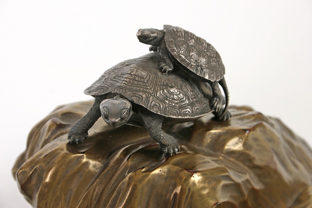 Silver and Lacquer Turtles